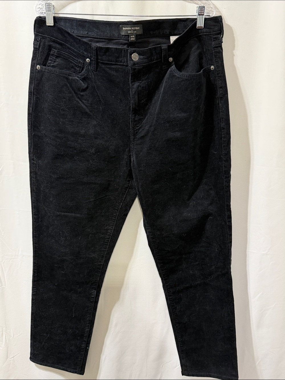 Banana Republic Men's Black Slim Corduroy Jeans